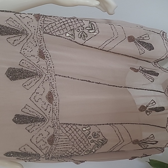 Zara  embellished beaded flapper dress - Picture 7 of 7